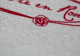 Airlaid printed napkins